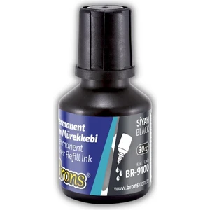 Markör Permanent Kalem Mürekkebi Siyah 30 ml 1 Adet Brons Koli Çuval Kalemi Mürekkebi 1 Adet