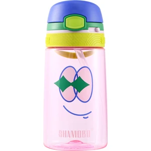 Tritan Pipetli Çocuk Matarası 350ML Pembe