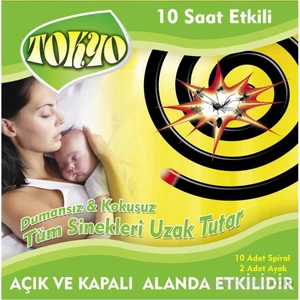 Kokusuz Dumansız Sinek Kaçıran Sinek Öldürücü Spiral Haşere Sivrisinek Kovucu