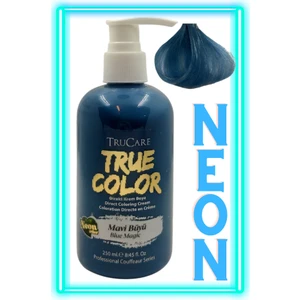 Truecolor Renkli Neon Saç Boyası Mavi Büyü 250 ml
