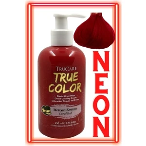 Truecolor Renkli Saç Boyası Neon Mercan Kırmızı 250 ml