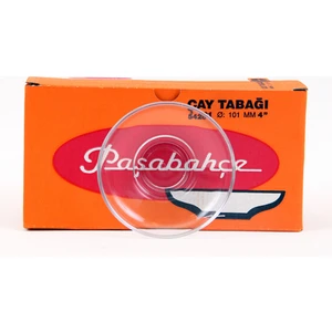 6 Lı  Cam Çay Tabağı 54201
