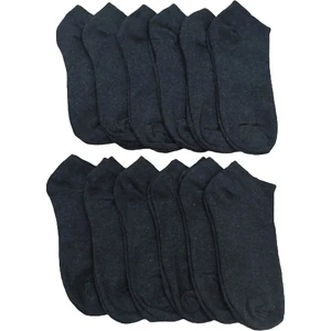 Erkek 12'li Ekonomik Patik Çorap