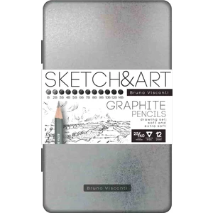 Bruno Visconti Sketch Sketch&art  Dereceli Kalem Seti 12’li B-14B N:21-0066