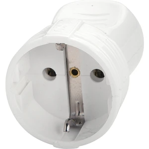 Topraklı Dişi Fiş Beyaz