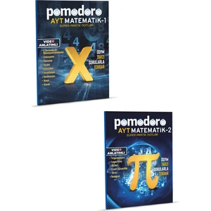 Pomodoro Eğitim Yayınları AYT Matematik-1-2 Konu Soru Süper Pratik Notlar