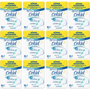 Extra Hassas Koruma Hijyenik Ped Gece 14' Lü 12 Paket