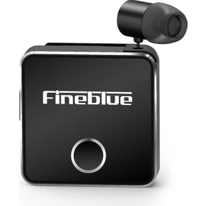 F1 Lavalier Bluetooth Kulaklık Siyah (Yurt Dışından)