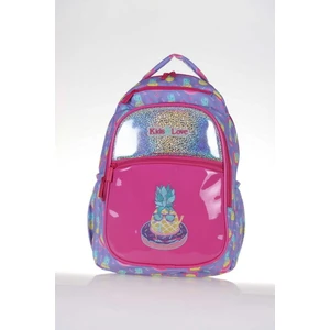 Kids  Love Ananas Okul Çantası 39X29X16 Rugan Hologram L5069