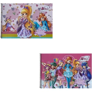 WINX17X24 Spiralli Resim Defteri 15 Yp 2'li
