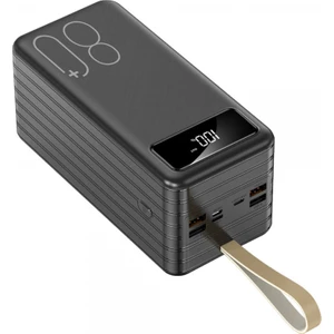 Sr-P9 80.000MAH LCD Ekran Portable Fast Charger Powerbank