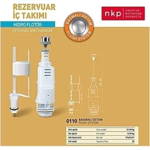 Rezervuar Iç Takımı Basmalı Sistem, Hidro Flatör 0110