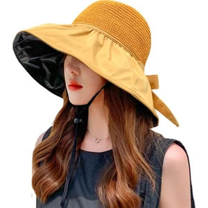 Kadın Modası Uv Korumalı Güneş Kovası Şapka (Yurt Dışından)