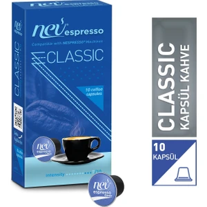 Nev Espresso Klasik Kapsül Kahve Nespresso Uyumlu