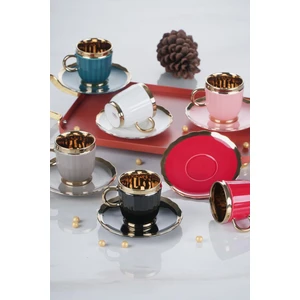 Breeze 6lı Porselen Kahve Fincanı Takımı