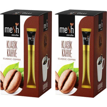 Mesh Stick Granül Kahve Klasik Kahve 2 Paket