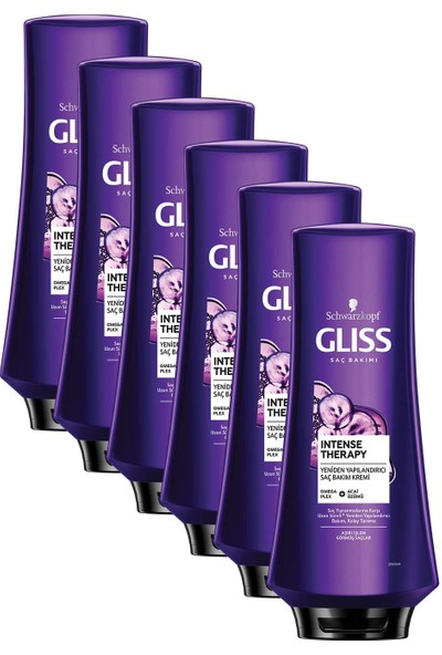 Gliss Intense Therapy Saç Kremi 360 Ml X 6 Adet