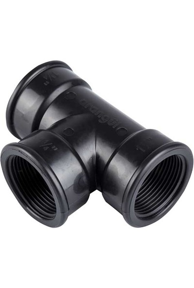 Arangül Plastik Fittings Içten Dişli Te (1/2" x 1/2" x 1/2")