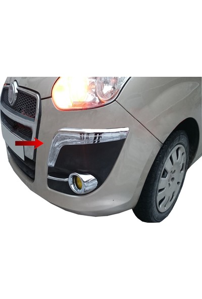 Arabamsekil Fiat Doblo ABS Krom Tampon Kaşı 2010 - 2014