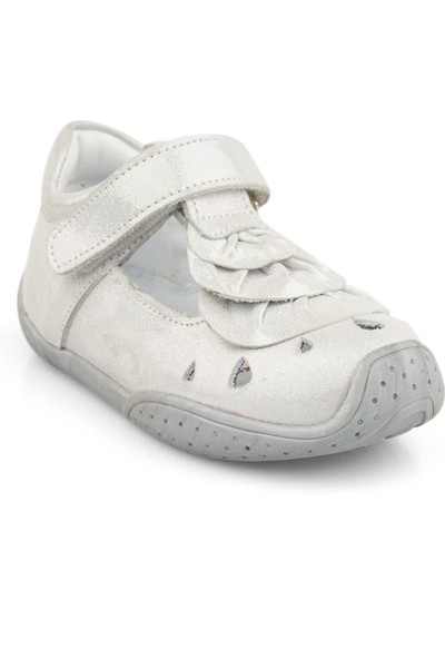 Perlina Gümüş Sim Kız Çocuk Ayakkabısı 106205KB-GMS-SM