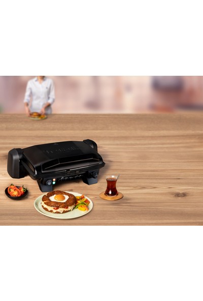 Tefal GC1918 Toast Expert Elektrikli Izgara ve Tost Makinesi Siyah - 9100039379