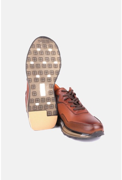 Marcomen Taba Deri Rahat Sneaker Erkek Ayakkabı - 21KTMWE0-15047