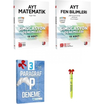AYT Matematik ve Fen Bilimleri Denemeleri Tamamı Video Çözümlü