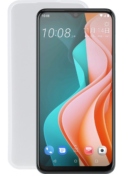 Htc Desire 19S Için Tpu Telefon Kılıfı Puding Gri (Yurt Dışından)