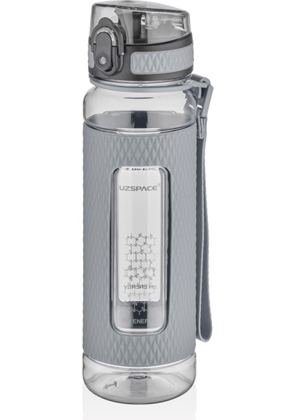 Tritan Su Matarası 800ML VGN5045 Açık Gri