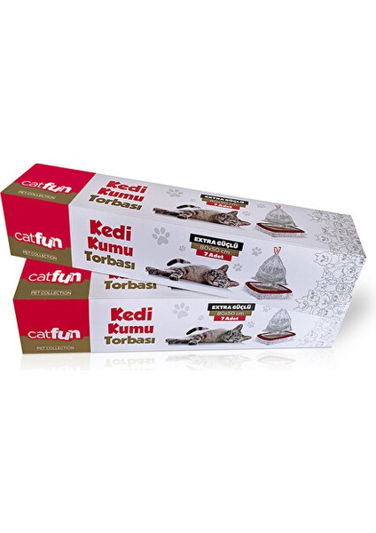 Kedi Kumu Torbası 7'li