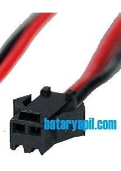 Rock Crawlers 4.8V 1100MAH Oyuncak Araba Bataryası Siyah Soket