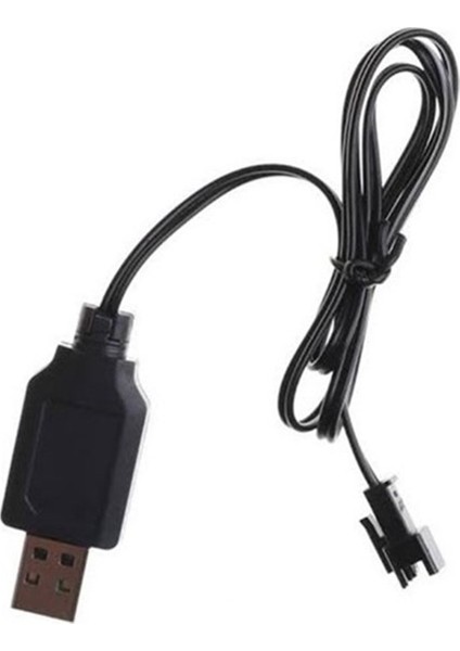 4.8V Oyuncak Araba Için USB Siyah Soketli Şarj Cihazı