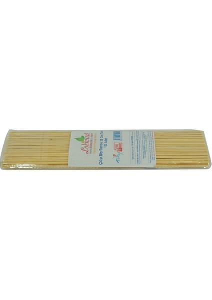 Çöp Şiş Bambu Şişleri 25 cm Takribi 100 Adet 1 Paket