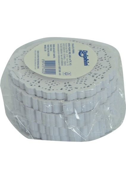 Kağıt Bardak Altlığı 9 cm Dantel Desenli Beyaz 500 Adetli 1 Paket indirimleri
