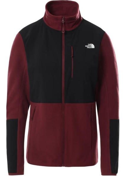 The North Face Diablo Midlayer Tam Fermuarlı Kadın Polar Bordo