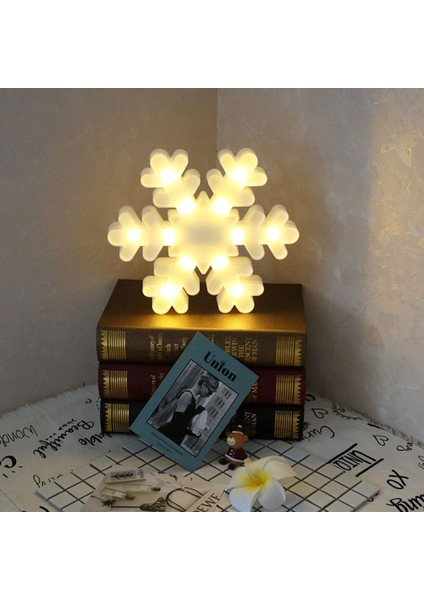 Kartanesi Şeklinde LED Işıklı Dekoratif Masa ve Duvar Lambası