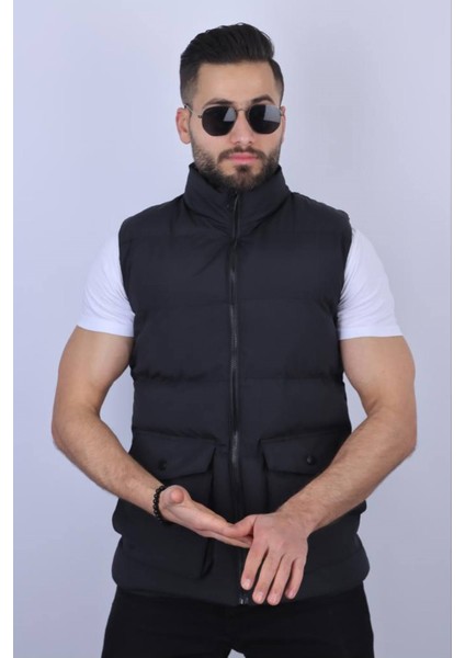 Wodex Sport Cepli Strong Fermuarlı Dolum Yelek