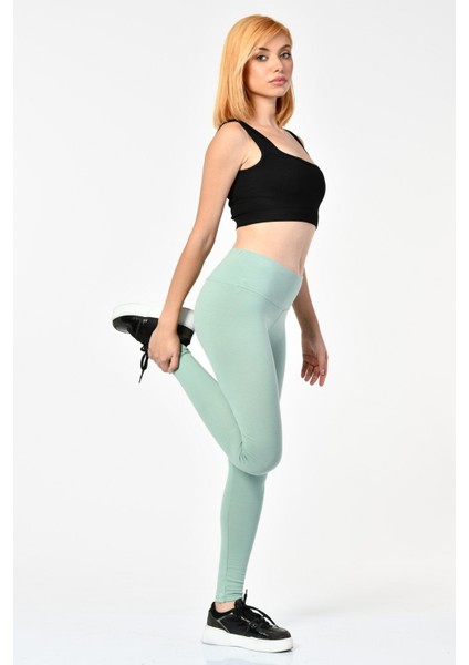 Slim Fit Tayt - Su Yeşili Su Yeşili - S