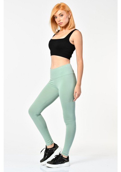 Slim Fit Tayt - Su Yeşili Su Yeşili - S indirimleri