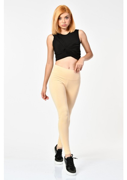 Slim Fit Tayt - Sarı Sarı - Xs