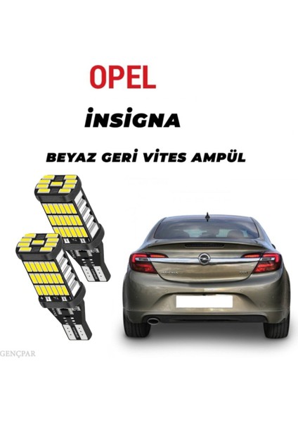 Opel Insigna LED Geri Vites Ampül Beyaz (Canbus)