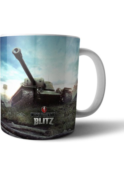 World Of Tanks Blitz Kupa Bardak Model 3