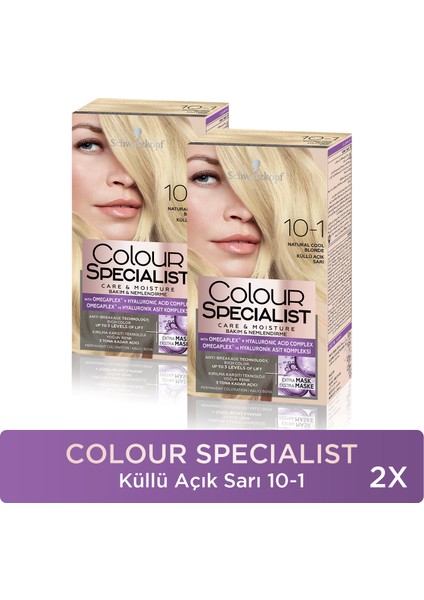 Saç Boyası Doğal Derin Siyah 10-1 X 2 Adet