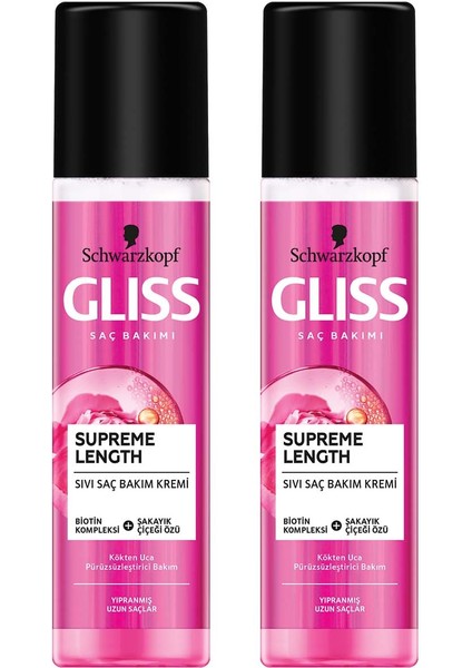 Supreme Length Sıvı Saç Kremi 200 Ml X 2 Adet fiyatları