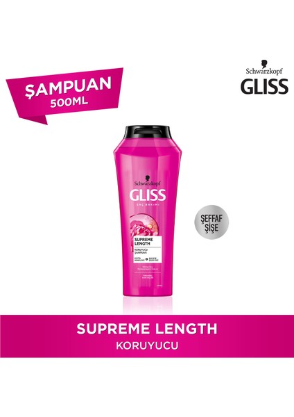 Supreme Length Şampuan 500 Ml X 2 Adet