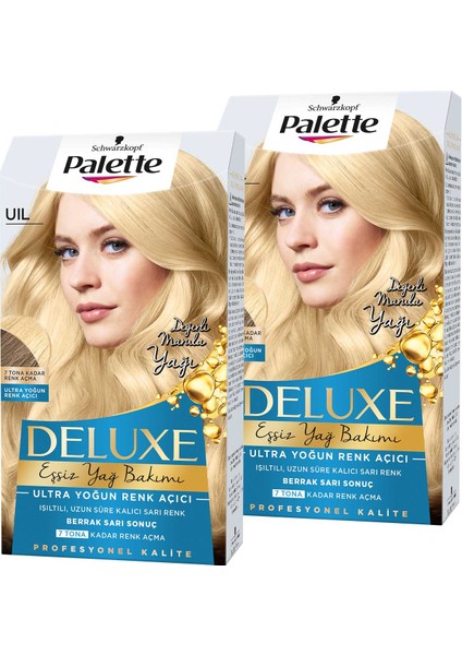 Deluxe Saç Boyası Uil Ultra Yoğun Renk Açıcı X 2 Adet