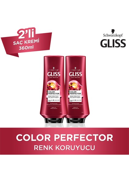 Color Perfector Renk Koruyucu Saç Kremi 360 Ml X 2 Adet