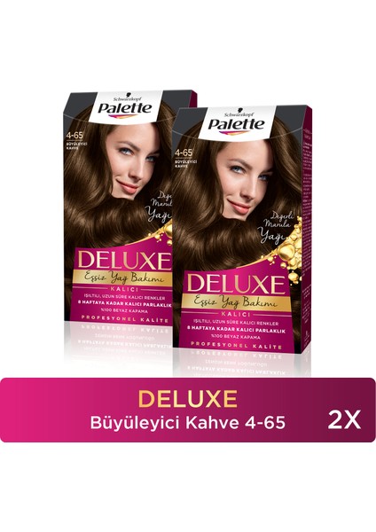 Deluxe Saç Boyası 4-65 Kahve X 2 Adet