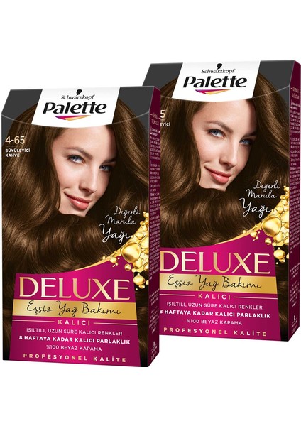 Deluxe Saç Boyası 4-65 Kahve X 2 Adet