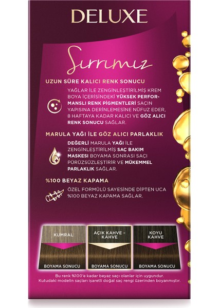 Deluxe Saç Boyası 4-65 Kahve X 2 Adet